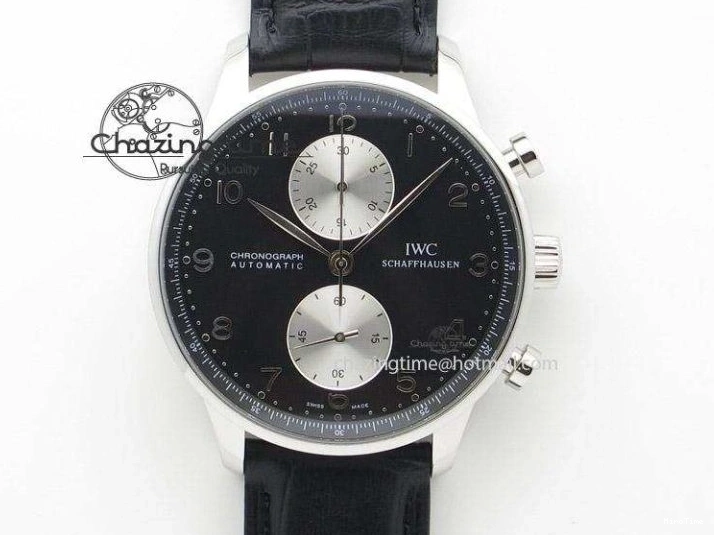 MIROTIME 0505 Portuguese Real PR IW500127 RG ZF 1:1 Best Edition Grey Red Dial On Brown Leather Strap A52010 V AllSeason 7331